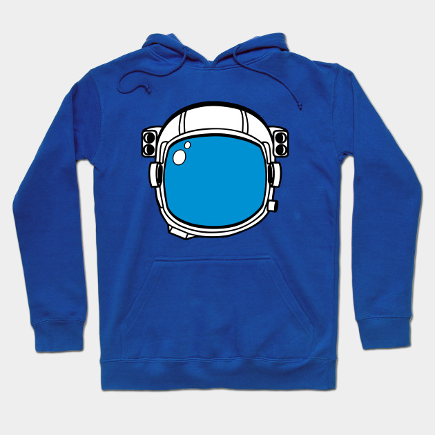 Blue Astronaut Helmet Clipart